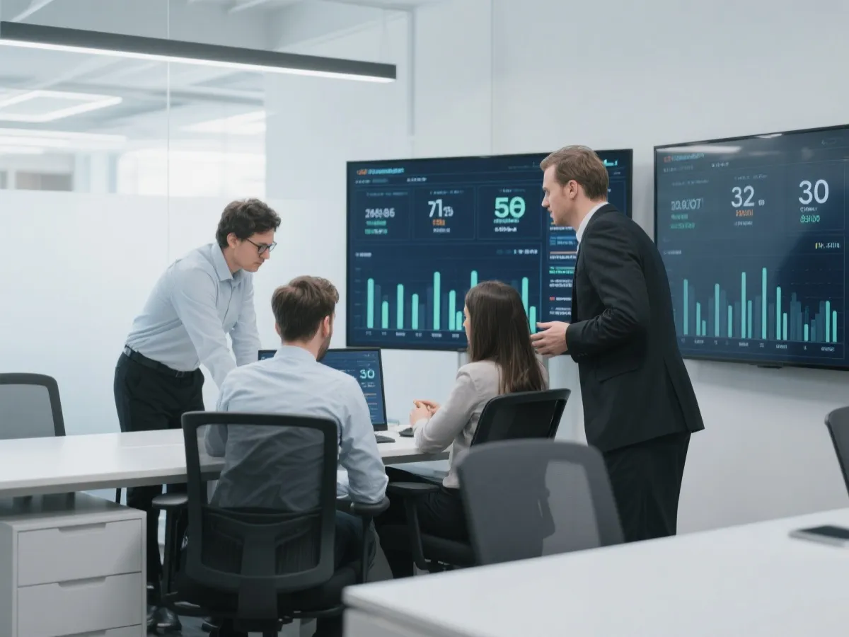 数据监测与更新示意